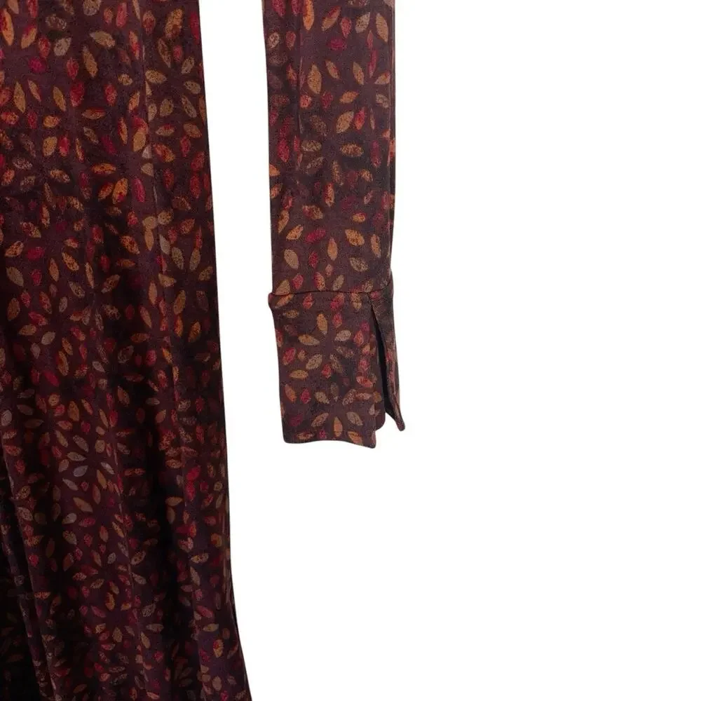NWT Free People Jersey Knit Stretch Shayla Faux Wrap Dress Women's Size Large